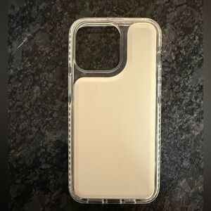 Cream iPhone 15 Pro Max Phone Case